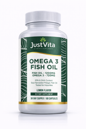 OMEGA 3 – Heart, Brain & Joint Support!